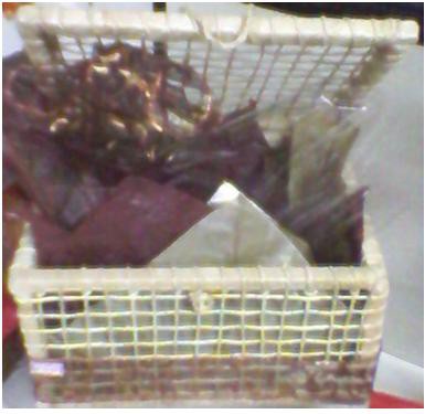 baú médio 30 itens 75,00